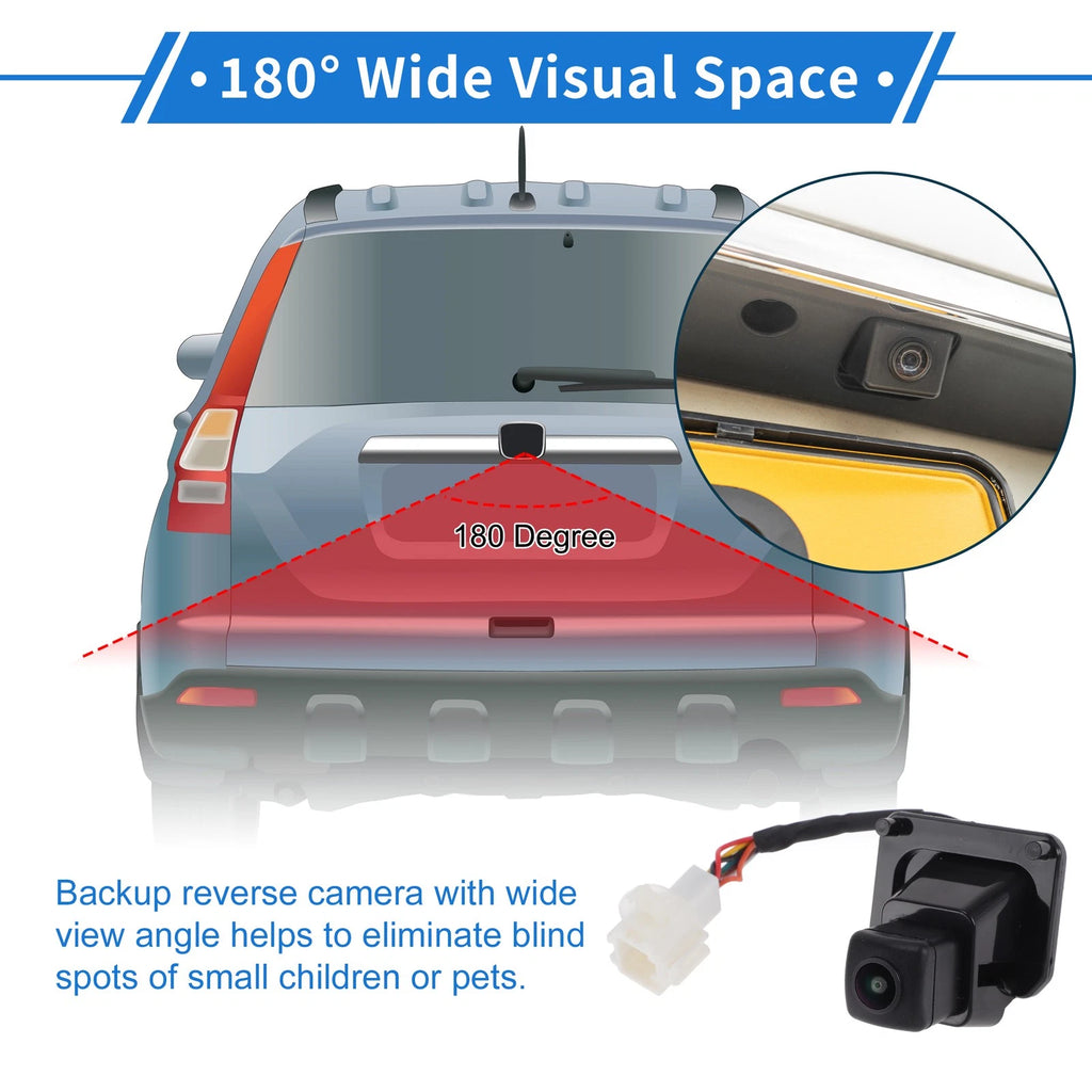 Rear View Camera for Honda CR-V (2014–2017) 120-180°