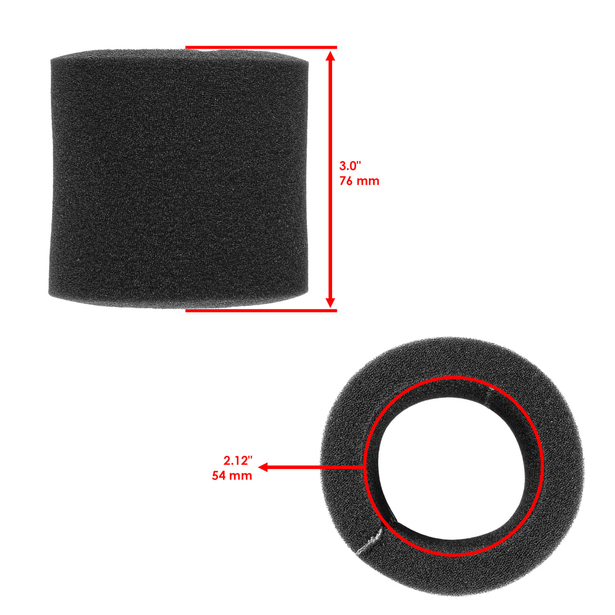 Air Filter Replacement for Honda Sportrax 90 TRX90EX 2X4 (2007–2008)