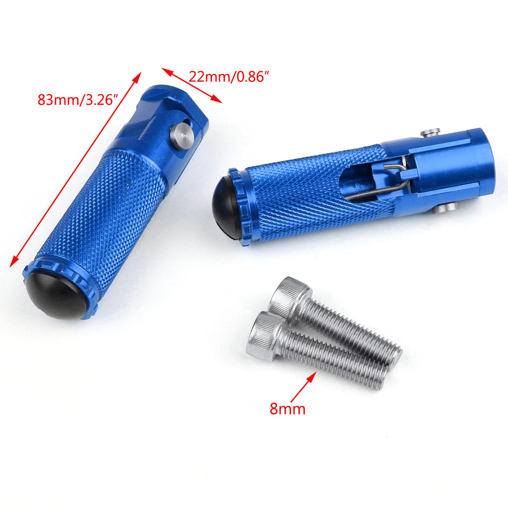 CNC Folding Foot Pegs Rear Set for Universal Motorcycle (All Years)