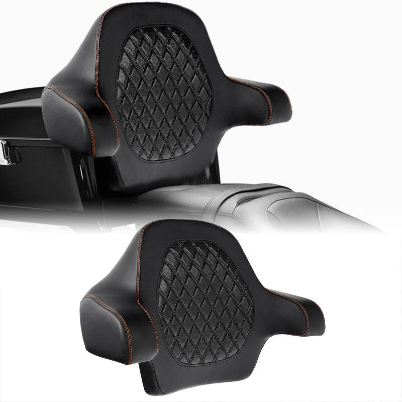King Passenger Backrest Pad for Harley Electra Glide (2014–2024)