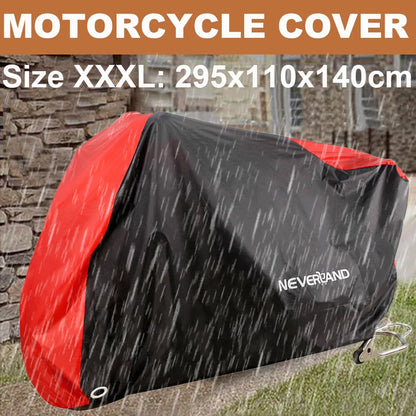 3XL Motorcycle Cover for Universal Bikes (Waterproof, Outdoor, UV Protection)