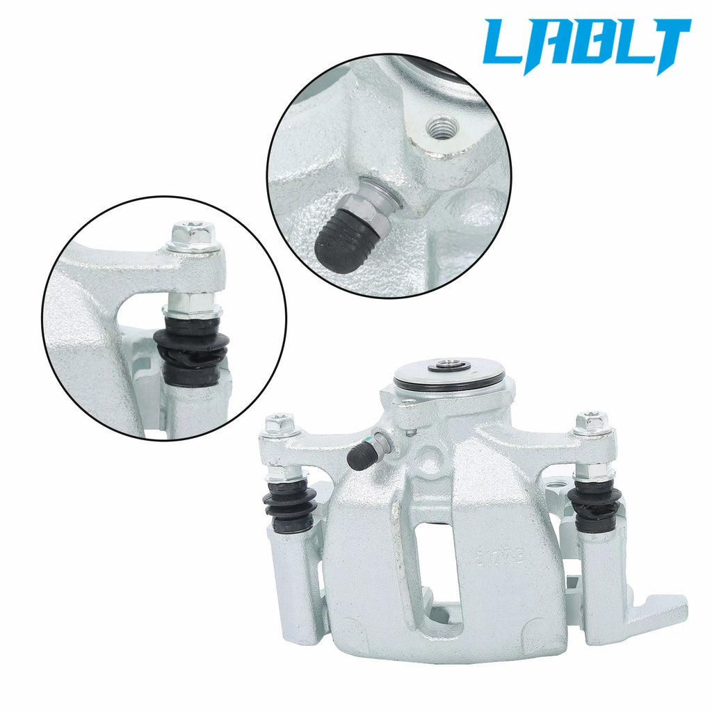 2X Rear Brake Caliper w/Bracket for Audi Q5 (2013–2016), A4, A5 Quattro