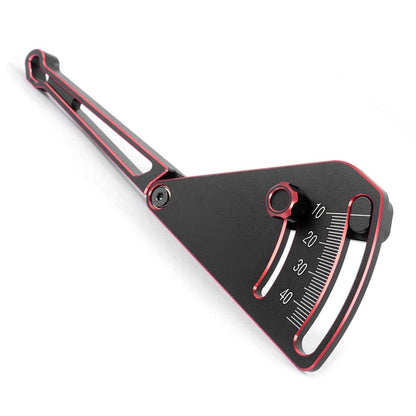 Adjustable Ruler for RC Car Ride Height Measurement 10-45mm Aluminum