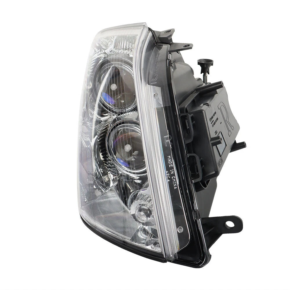 Halogen Headlight Assembly for Cadillac STS (2005–2011) Black Right Side