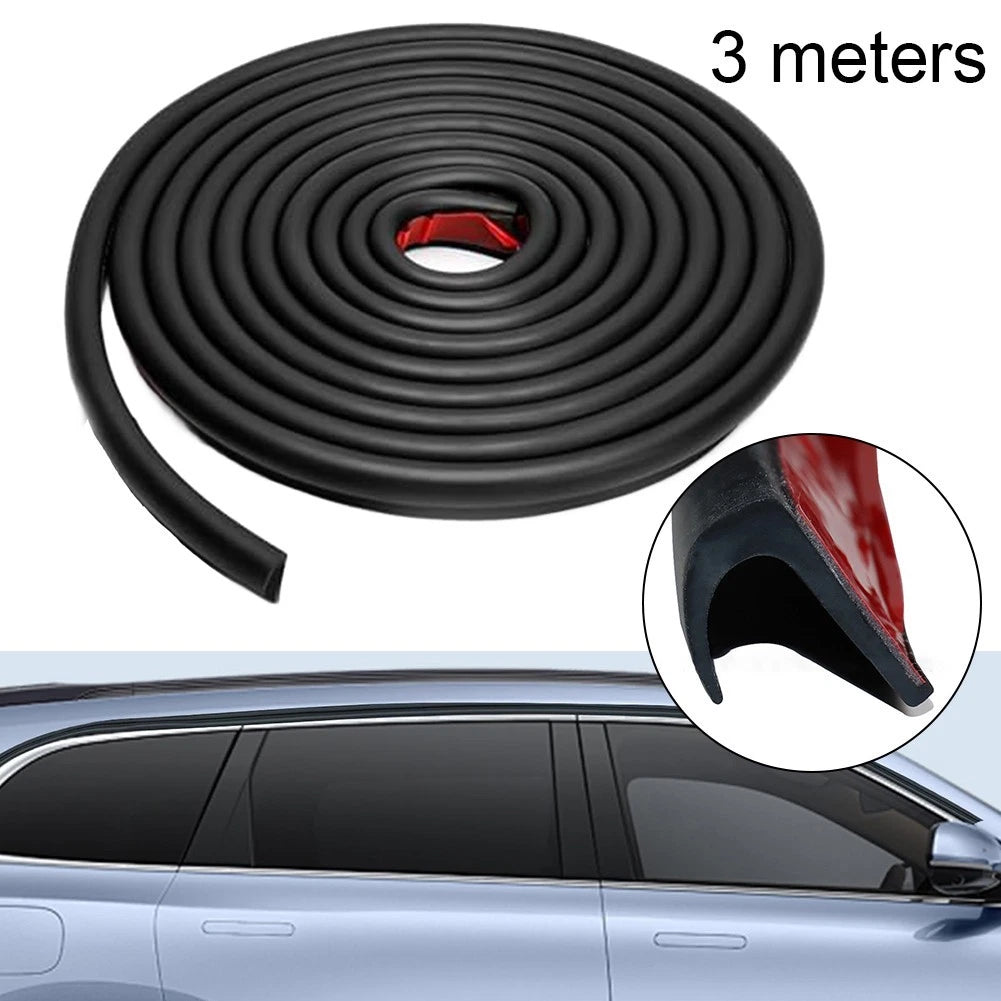 12 Inch J Shape RV Rain Gutter for Water Diversion Solution