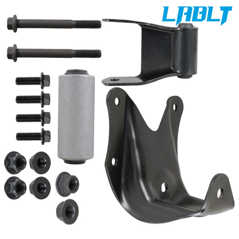 Rear Leaf Spring Shackle Bracket Hanger Kit for Ford Bronco (1981–1995)