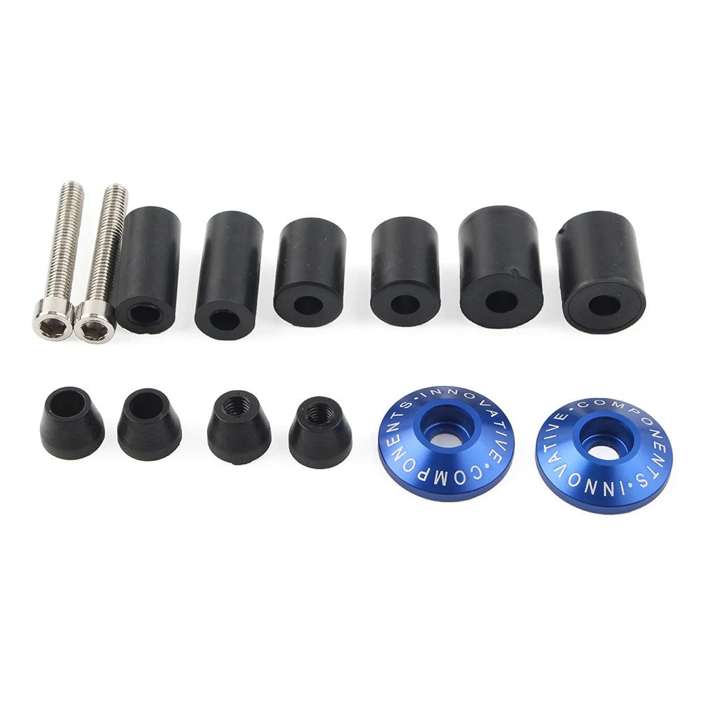2X CNC 7/8" Handle Bar End Cap Plugs for Dirt Bike