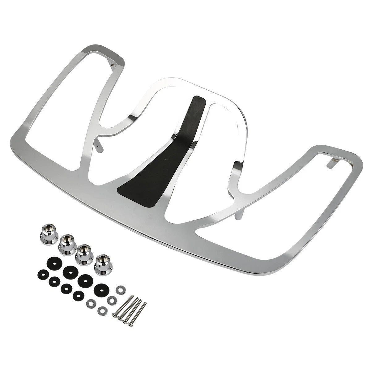 Chrome/Black Trunk Top Luggage Rack for Honda Goldwing GL1800 (2001–2017)