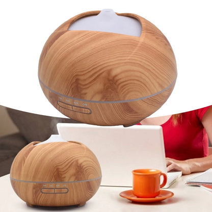 400ML Essential Oil Diffuser with Adjustable Timer and LED Night Light