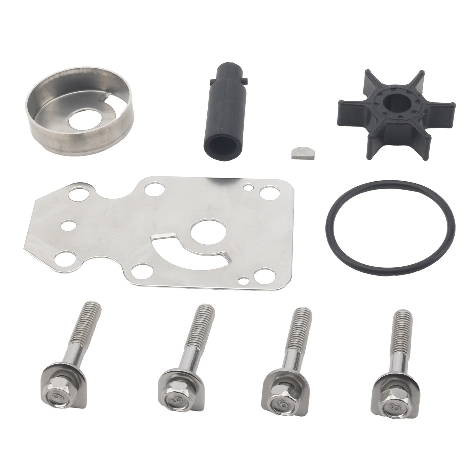Water Pump Repair Service Kit for Yamaha Outboard (69G-W0078-01, 69G-W0078-00)