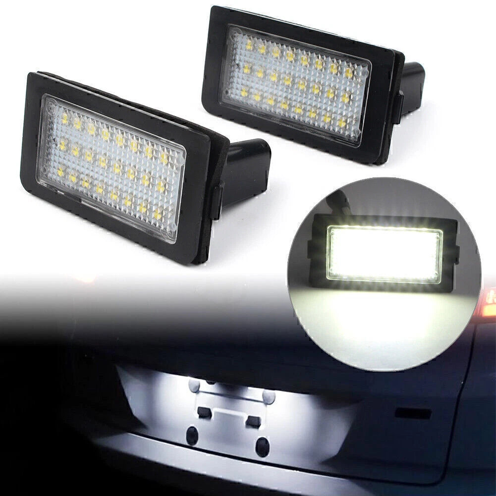 2X LED License Plate Light for BMW E38 7 Series (1995–2001)