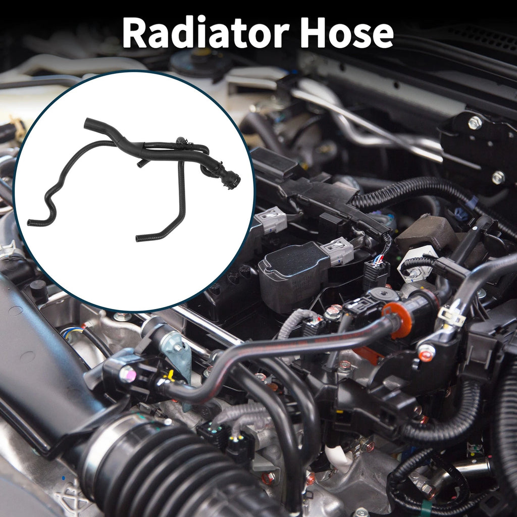 Radiator Coolant Hose Pipe Replacement for Audi A3 (2003–2013) Rubber Black