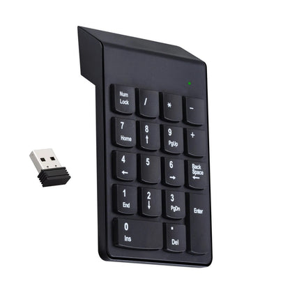 Wireless USB Number Keyboard for Laptop/PC (Gaming, 2.4GHz, 33ft Range)