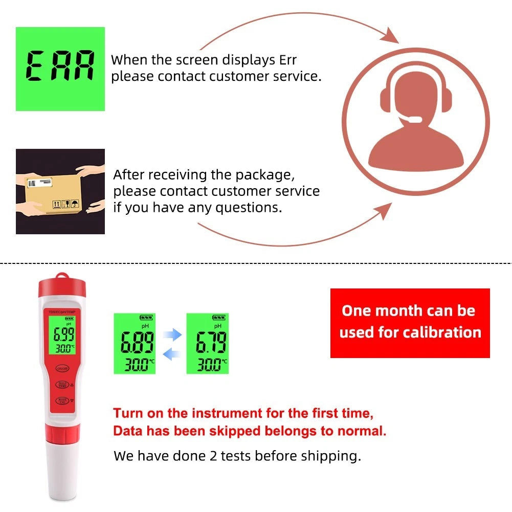 Water Tester for Home Brewing (PH Temp Pen)
