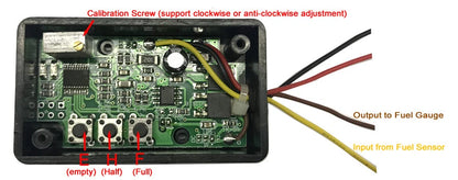 New Fuel Gauge Interface Module Ohm Range Converter Fit for Any Fuel Gauges
