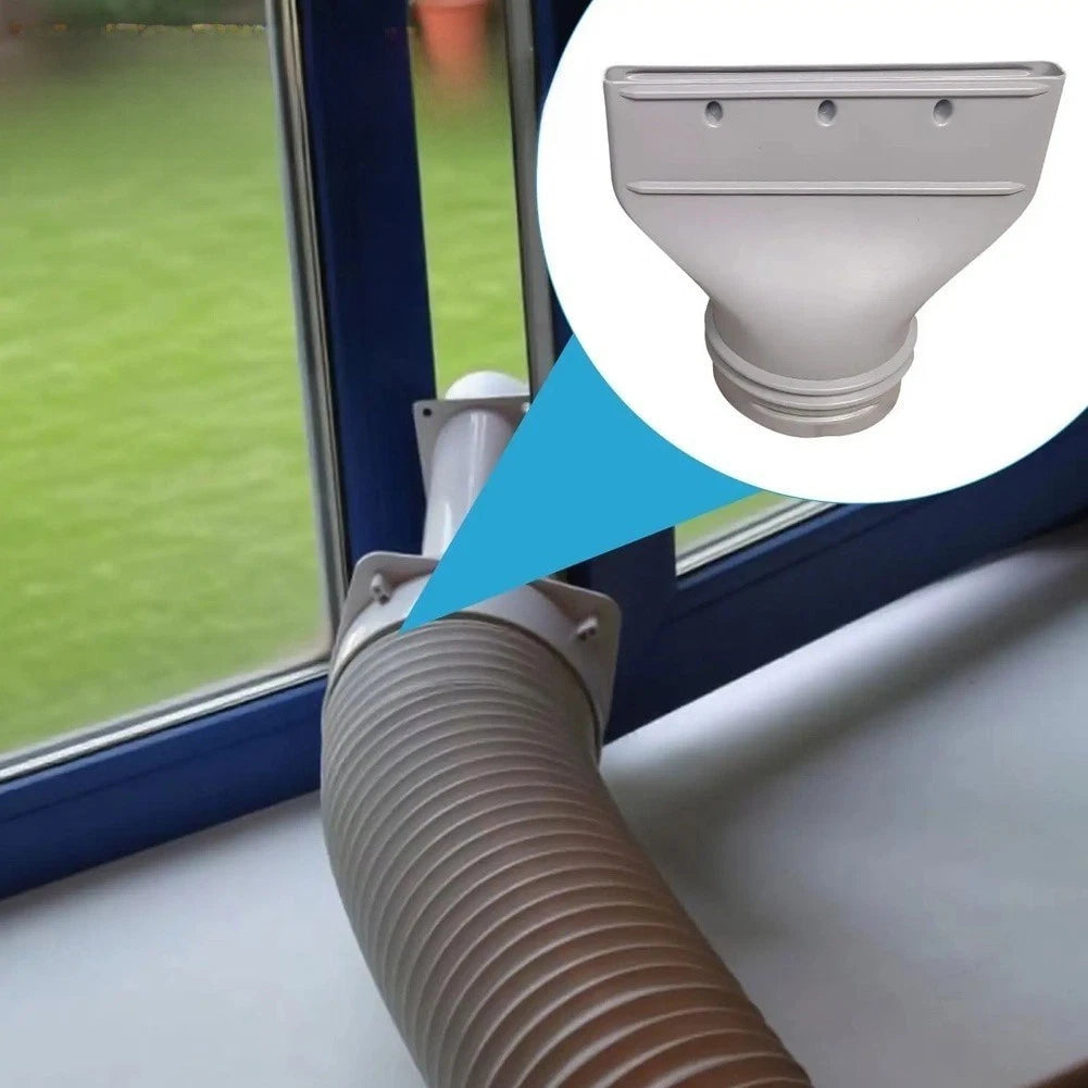 Portable Air Conditioner Ventilation Kit with 1.5m Hose & Dual Size Connector