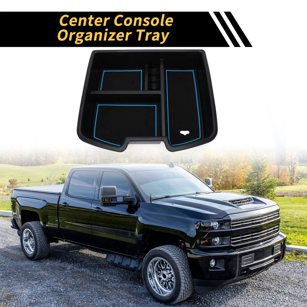 Center Console Organizer Tray Replacement for Chevy Silverado 1500 (2007–2013)