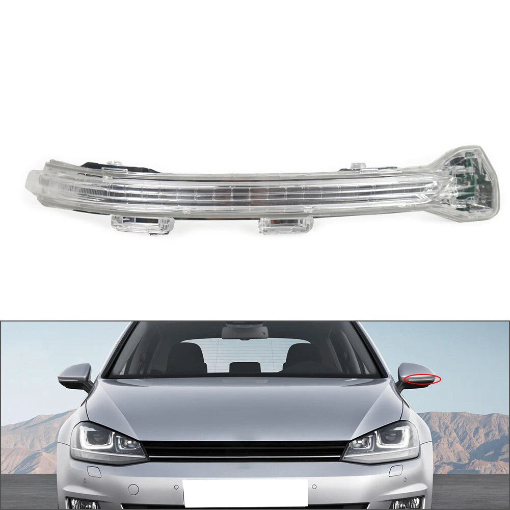 Left Mirror Indicator Light Turn Signal for VW Golf 7, Sportsvan, Touran, Jetta (2013–2020)