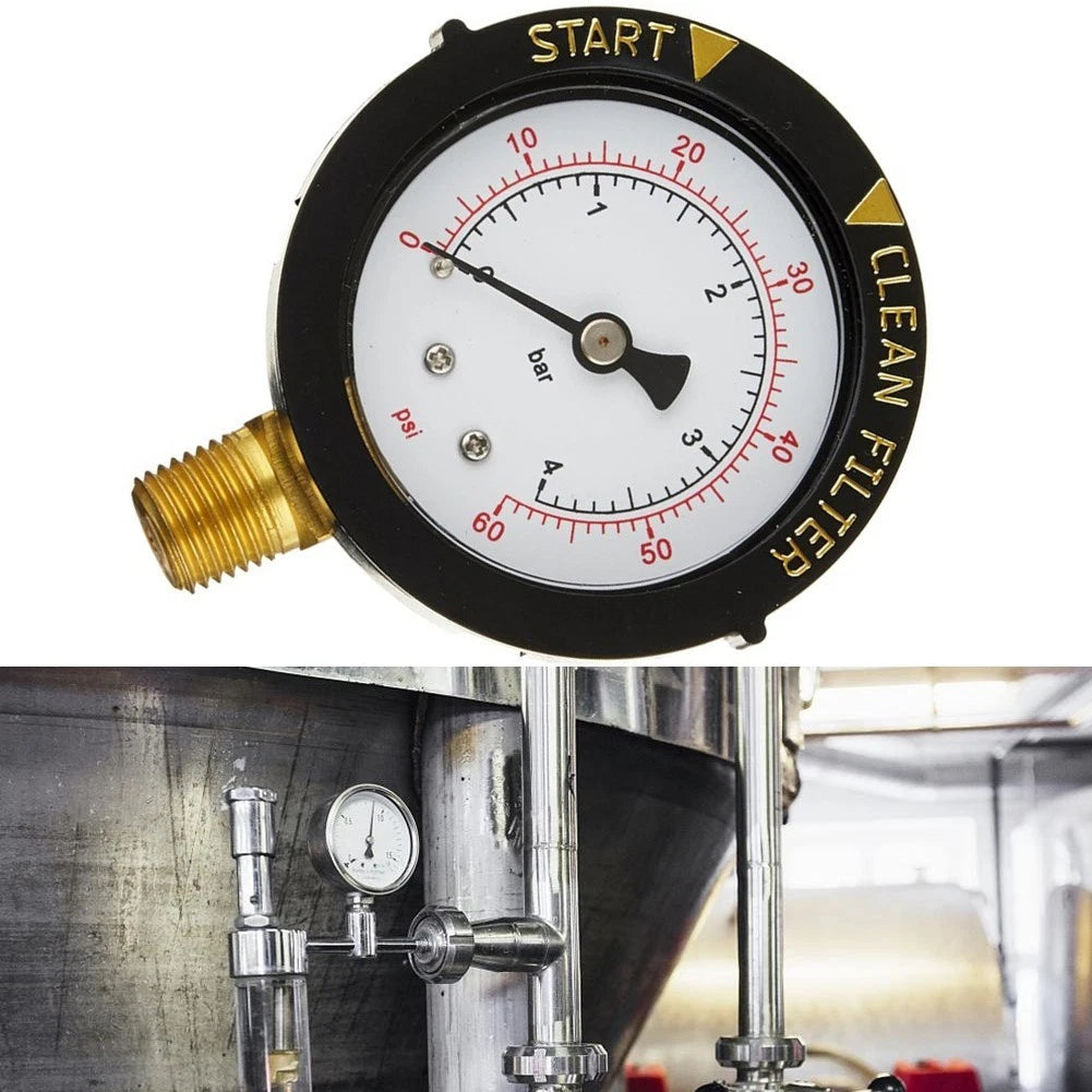 Pressure Gauge for Pentair Pool Filter (0-60 PSI)