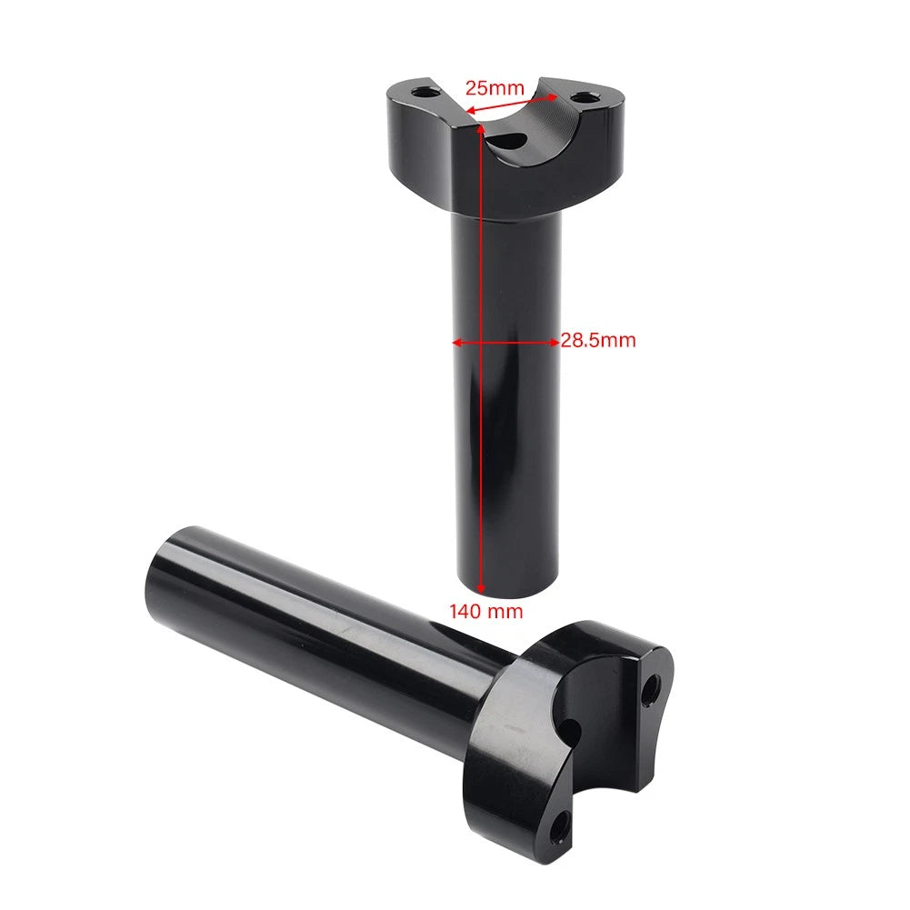 5.5" Straight Handlebar Risers 1" Bar for Harley Touring Dyna Street Bob