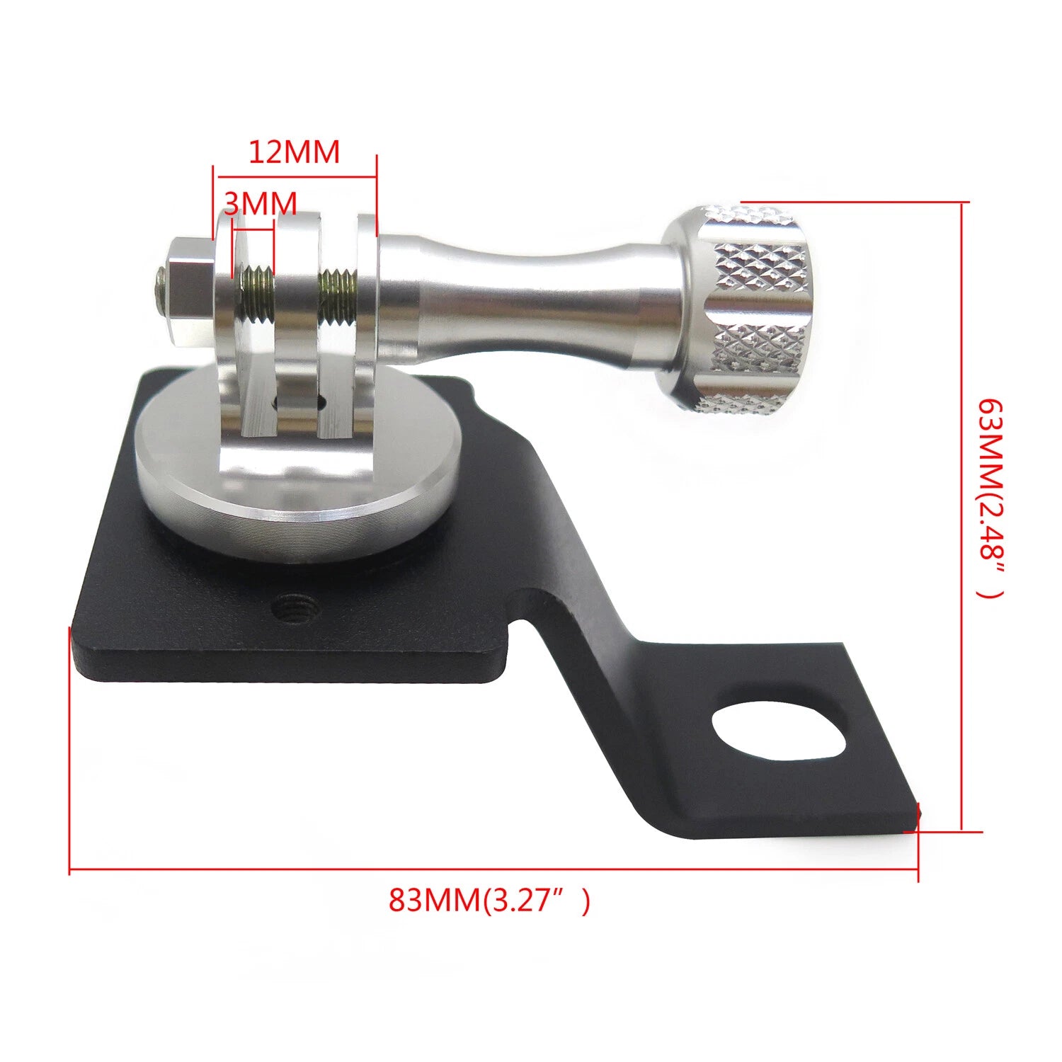 1PC CNC Rearview Mirror Bracket for GoPro Motorcycle