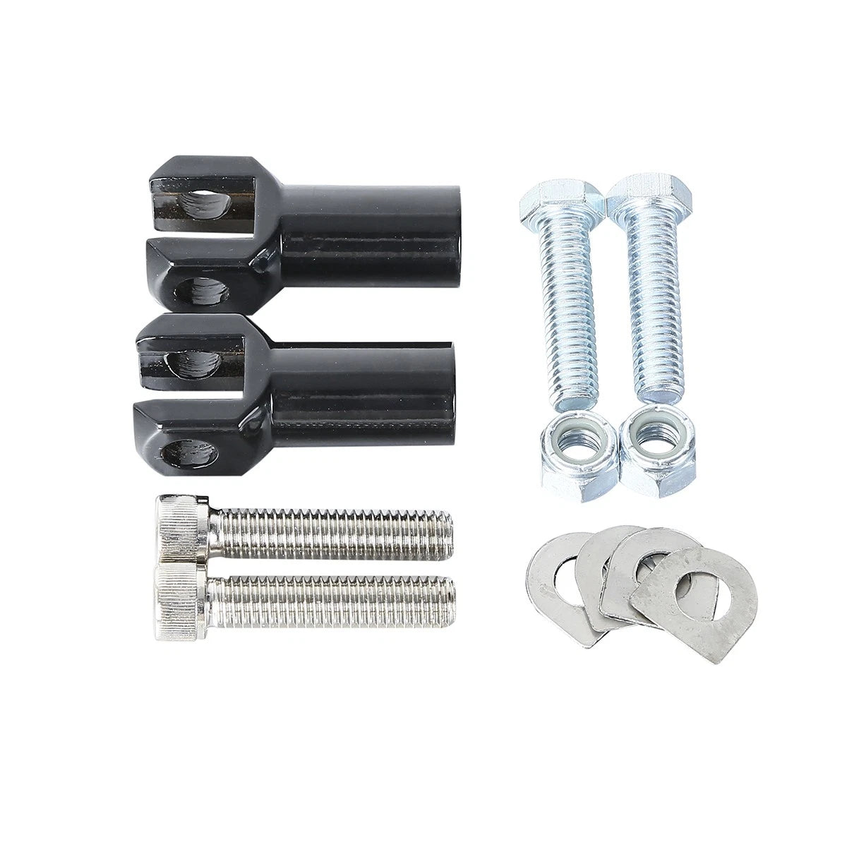Rear Passenger Footpeg Support Clevis Mount Kit for Harley Softail (2000–2006)