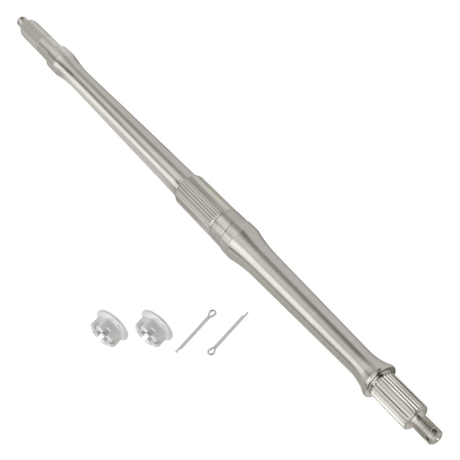 Rear Axle Shaft w/ Nuts Pins for Yamaha Big Bear 350 Kodiak 400 (1990–2001) #4WU-25381-00-00