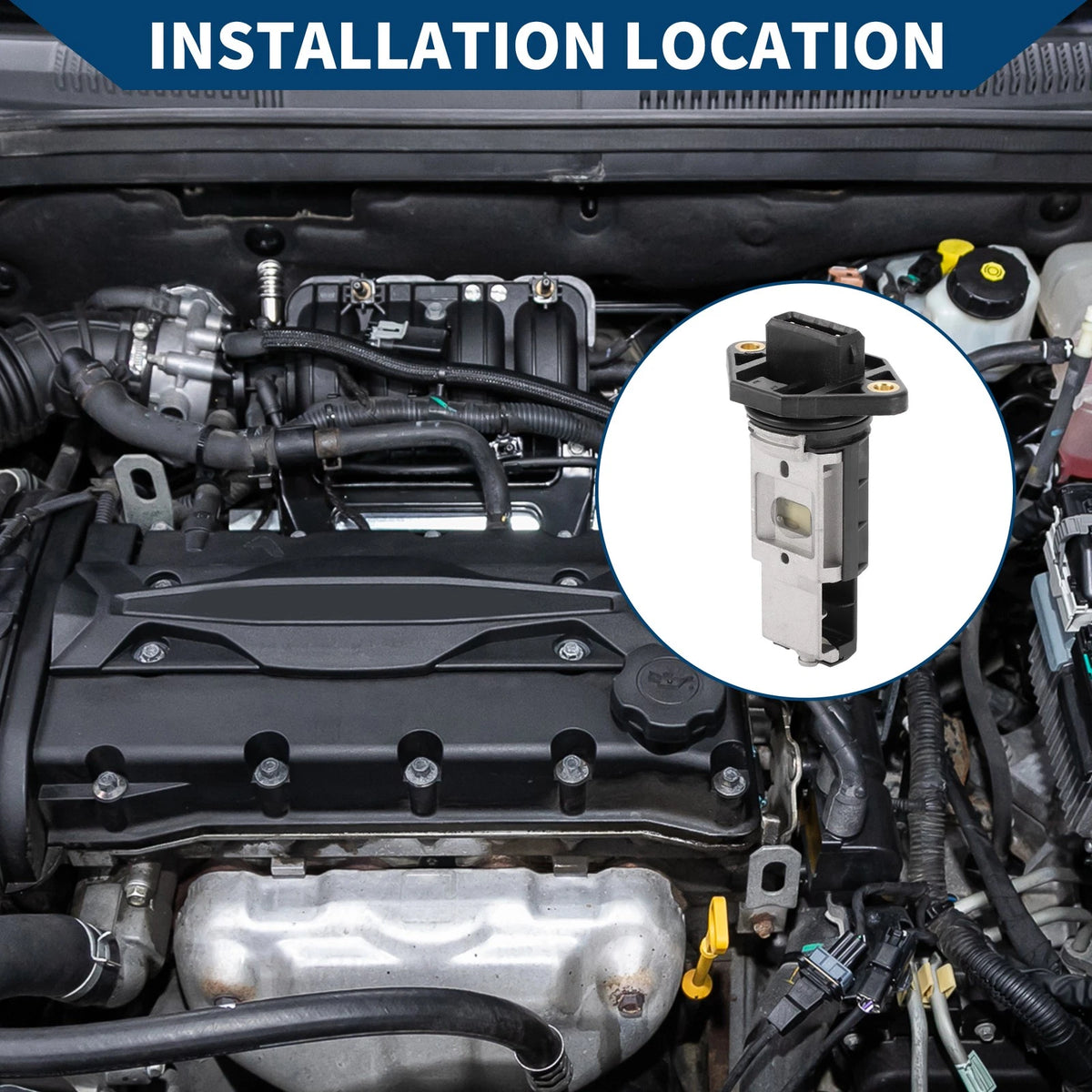MAF Mass Air Flow Sensor Replacement for Audi A6 A8 (2010–2018)