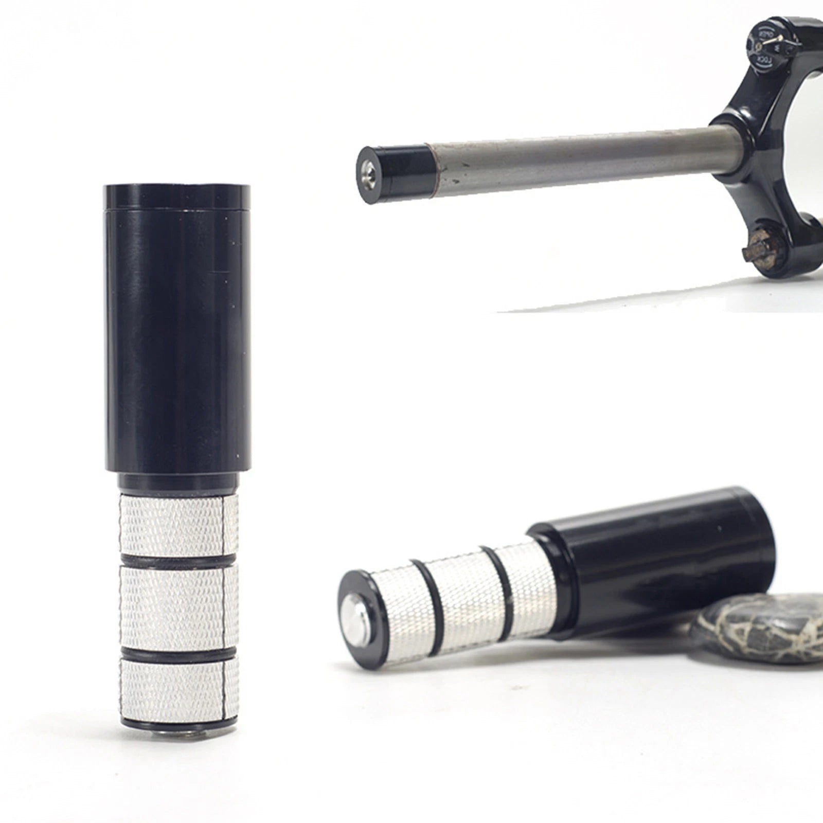 Bicycle Fork Shaft Extension for Handlebar Riser (Aluminium Alloy)