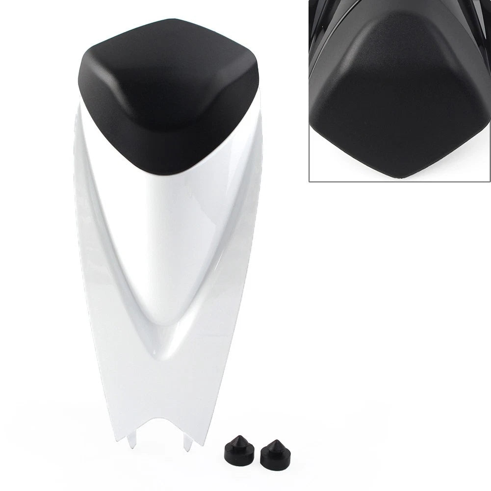 Rear Passenger Pillion Seat Trim for Aprilia 125S4 125 (2012–2016) White