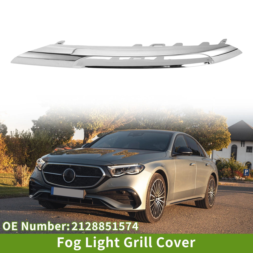 Front Left Fog Light Grill Replacement for Mercedes-Benz E-Class (2009–2012)