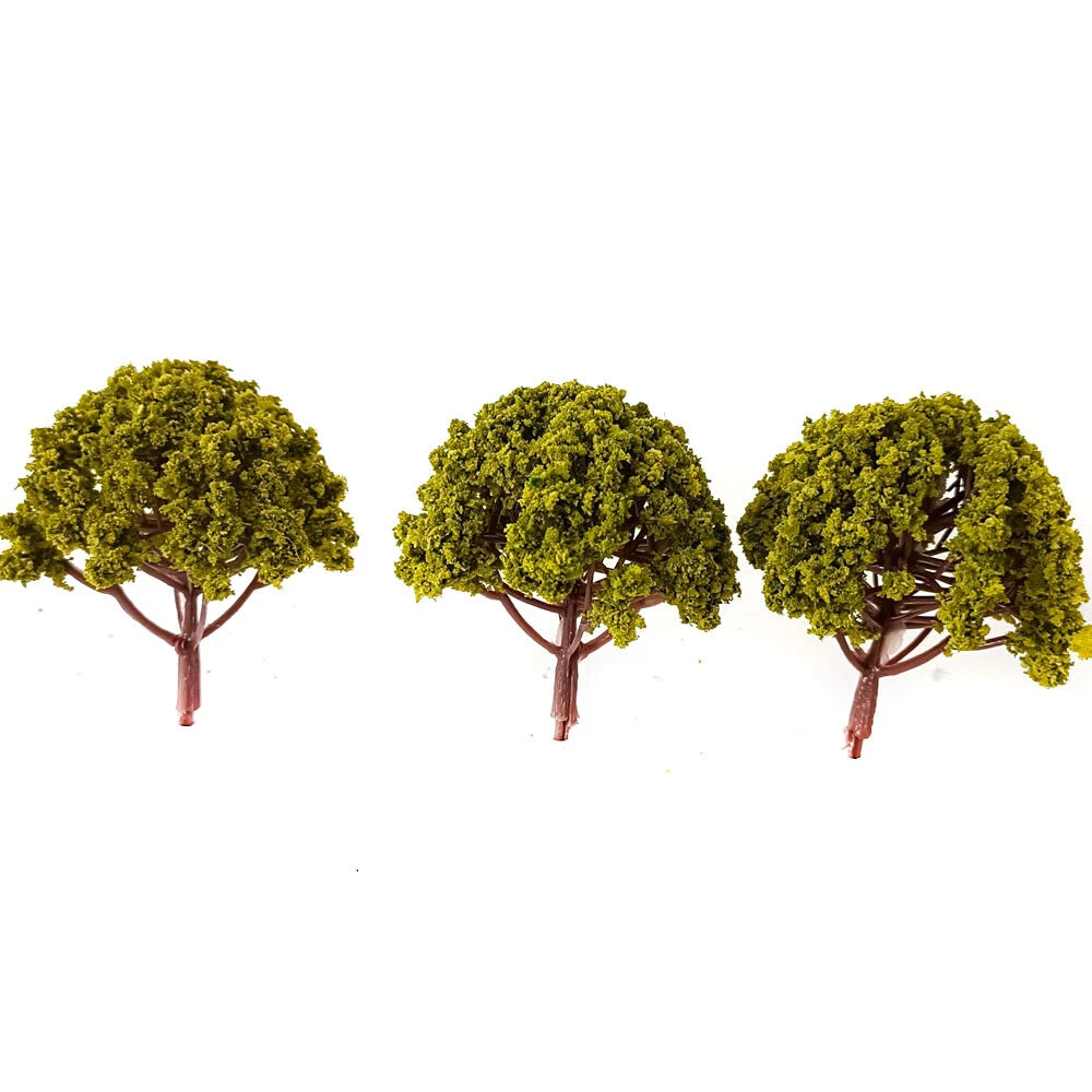 12pcs Model Trees for HO N Z Layout (Architecture Park Train Scenery)