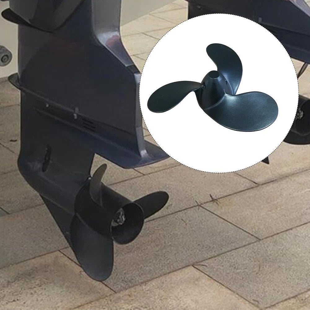 Marine Propeller for - Aluminum Alloy, Black Finish