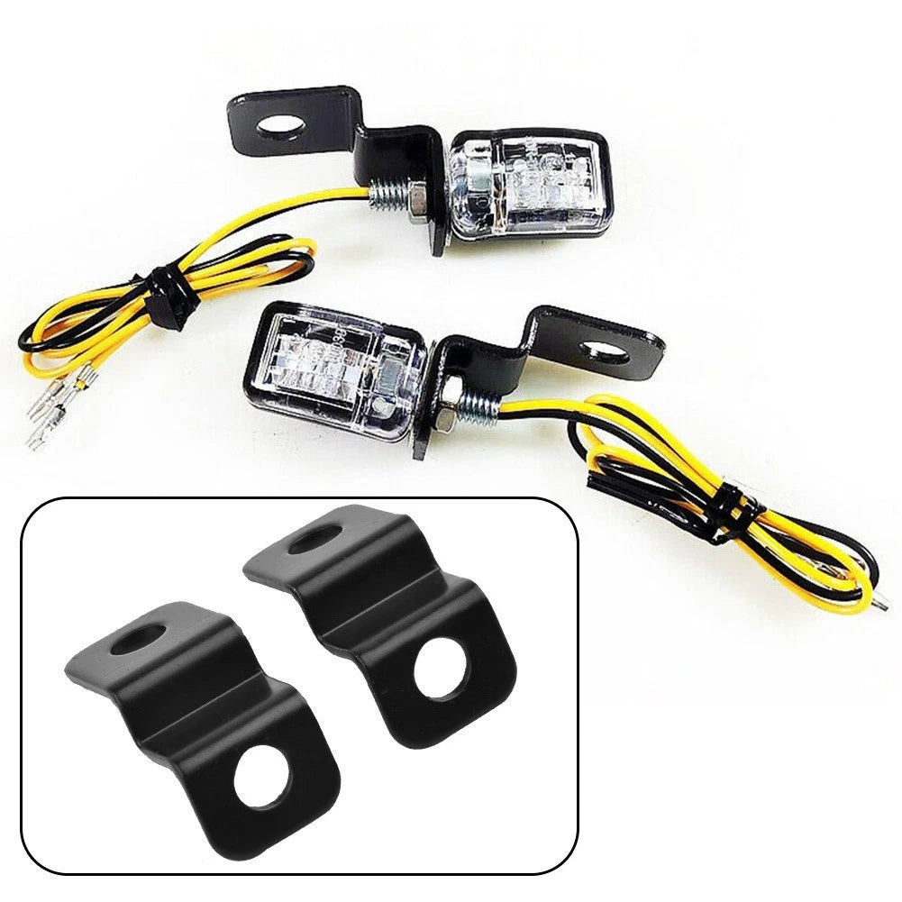 2X LED Blinker Light Set for Motorcycle Turn Signals