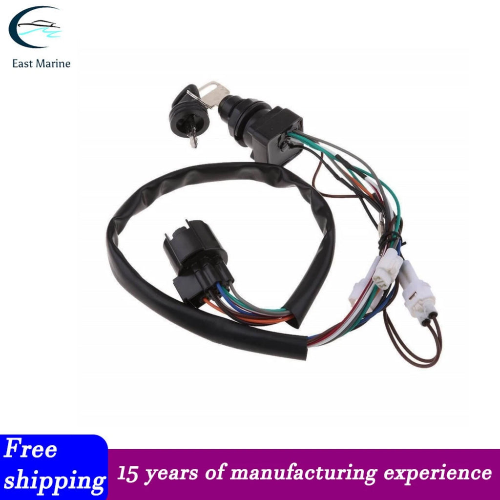 Ignition Switch for Suzuki 4 Stroke Outboard Engine (37110-93J00, 37110-93J01)