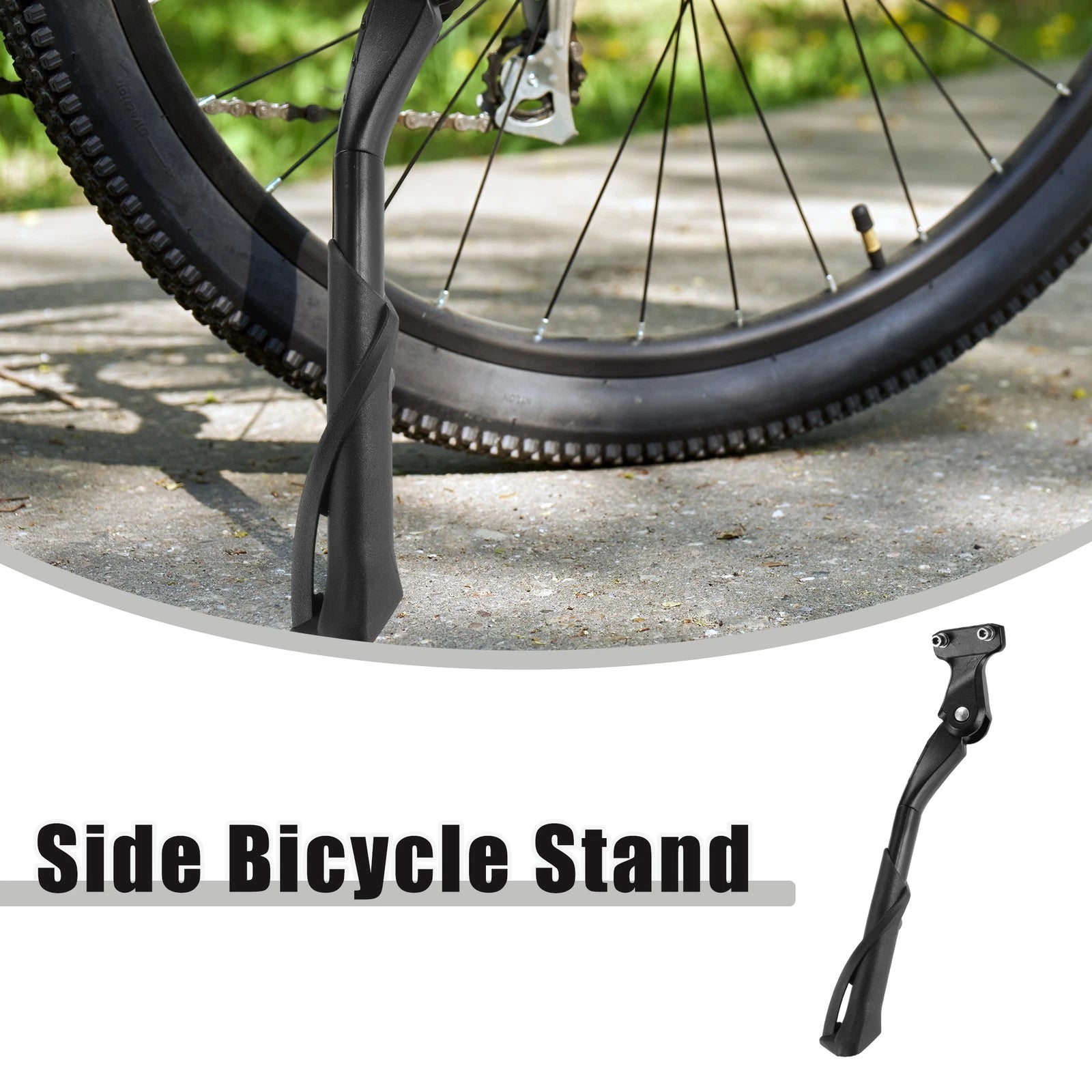 Adjustable Bicycle Stand Heavy Duty for 24 to 29 Inch Bikes (2-Hole)