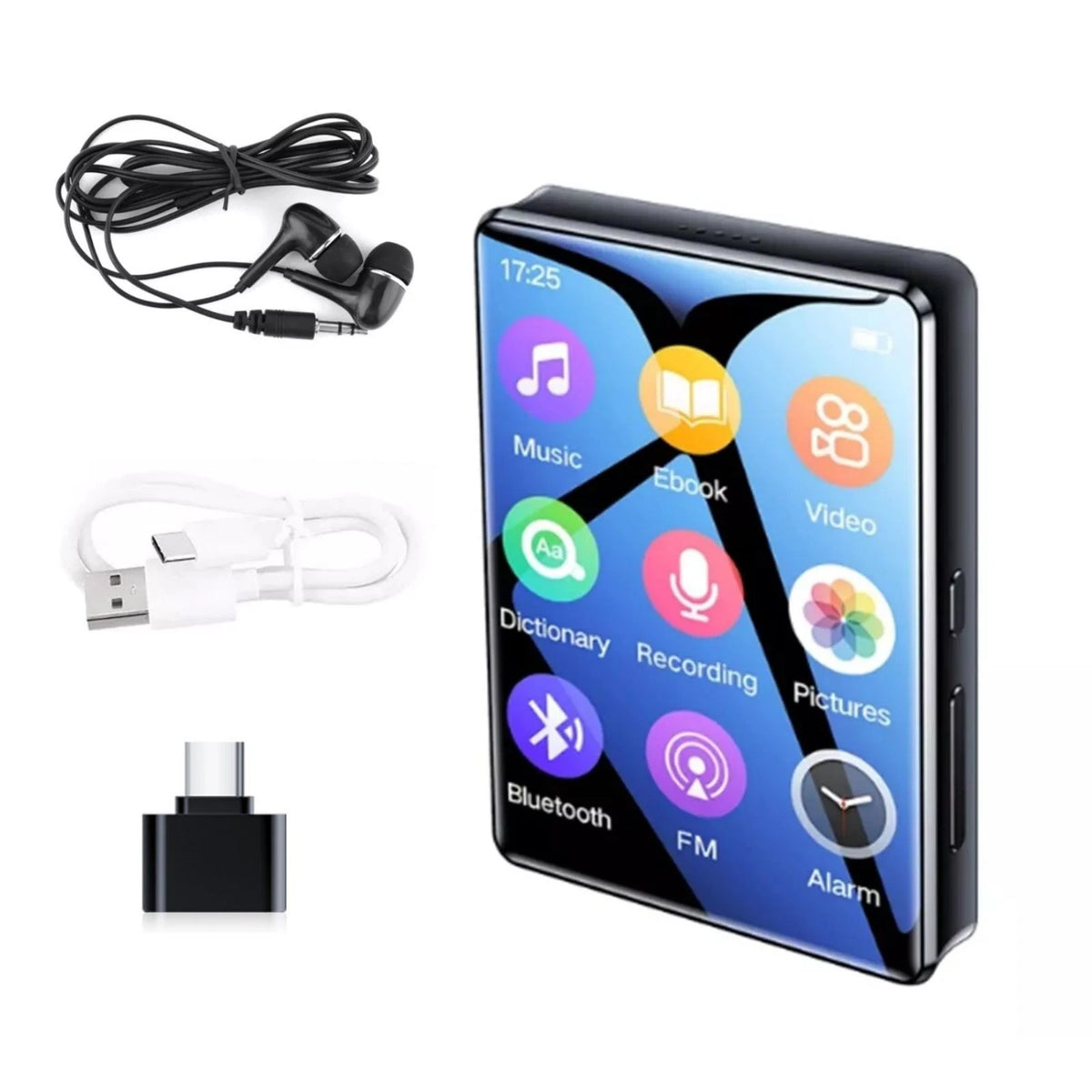 Wireless BT 5.0 MP3 Player for Universal Use (AVI/MP3/WMA/WAV/APE)