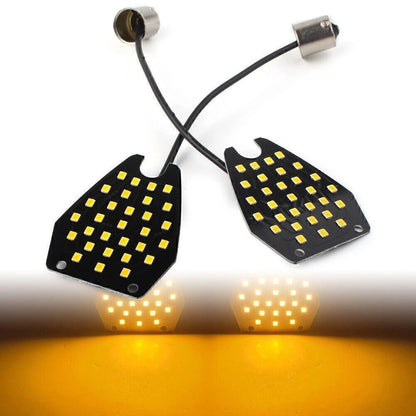 2X 30SMD LED Turn Signal Indicator Light 1156 for Honda CBR1000RR (2004–2007)