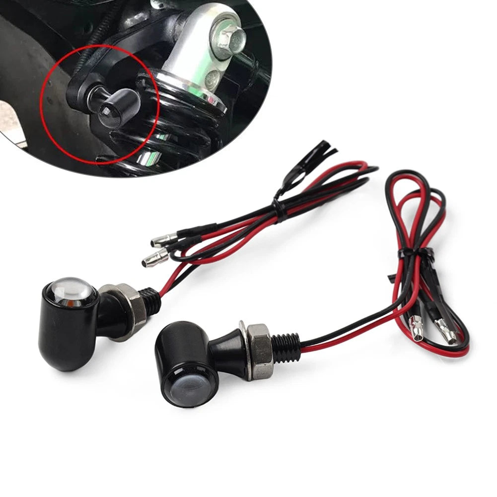 Motor Mini Turn Signal Blinker Light for Bobber Cafe Racer (8mm)