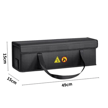 Fireproof Battery Charging Bag for Electric Bike (Adjustable Shoulder Strap)