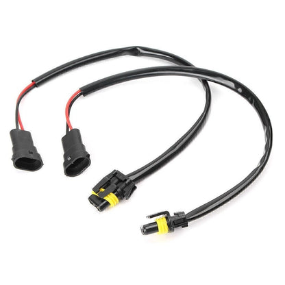 H8/H11 to 9006 Headlight Conversion Pigtail Connectors for (2076YF016)