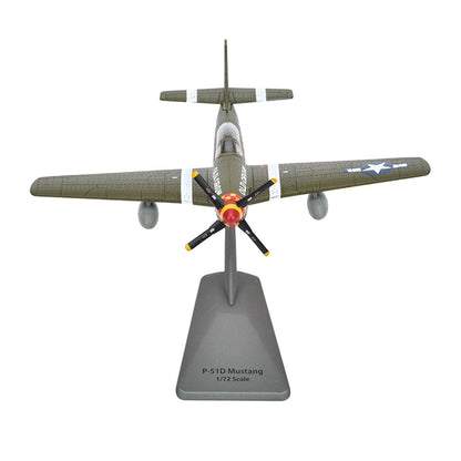 1:72 Scale P51 Mustang Alloy Model Aircraft Souvenir Display