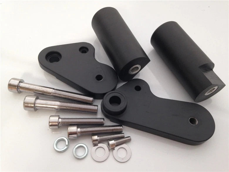 No Cut Frame Slider Protector for Yamaha YZF R1 (2009–2012) - Black