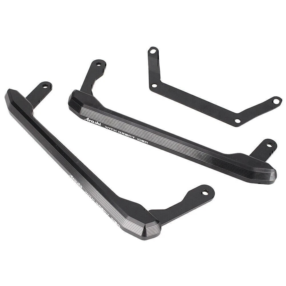 1 Pair Black Rear Passenger Seat Grab Bar Handle for Yamaha MT-09/FZ-09 (2013–Present)