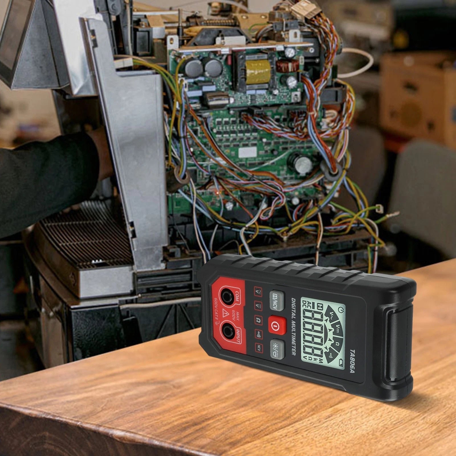 Multi Function Tester for AC DC Voltage and Resistance (TA806A)