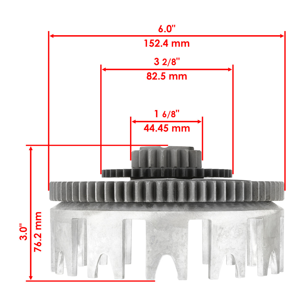 Clutch Main Boss Hub Replacement for Yamaha XT600E (1990–1995)