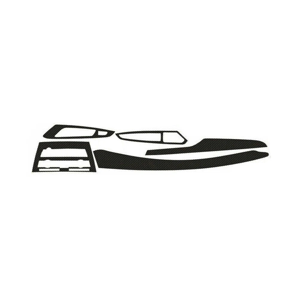 5D Carbon Fiber Pattern Trim Decals for BMW X5 F15 (2008–2018)