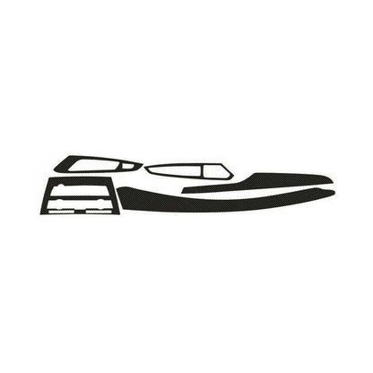 5D Carbon Fiber Pattern Trim Decals for BMW X5 F15 (2008–2018)