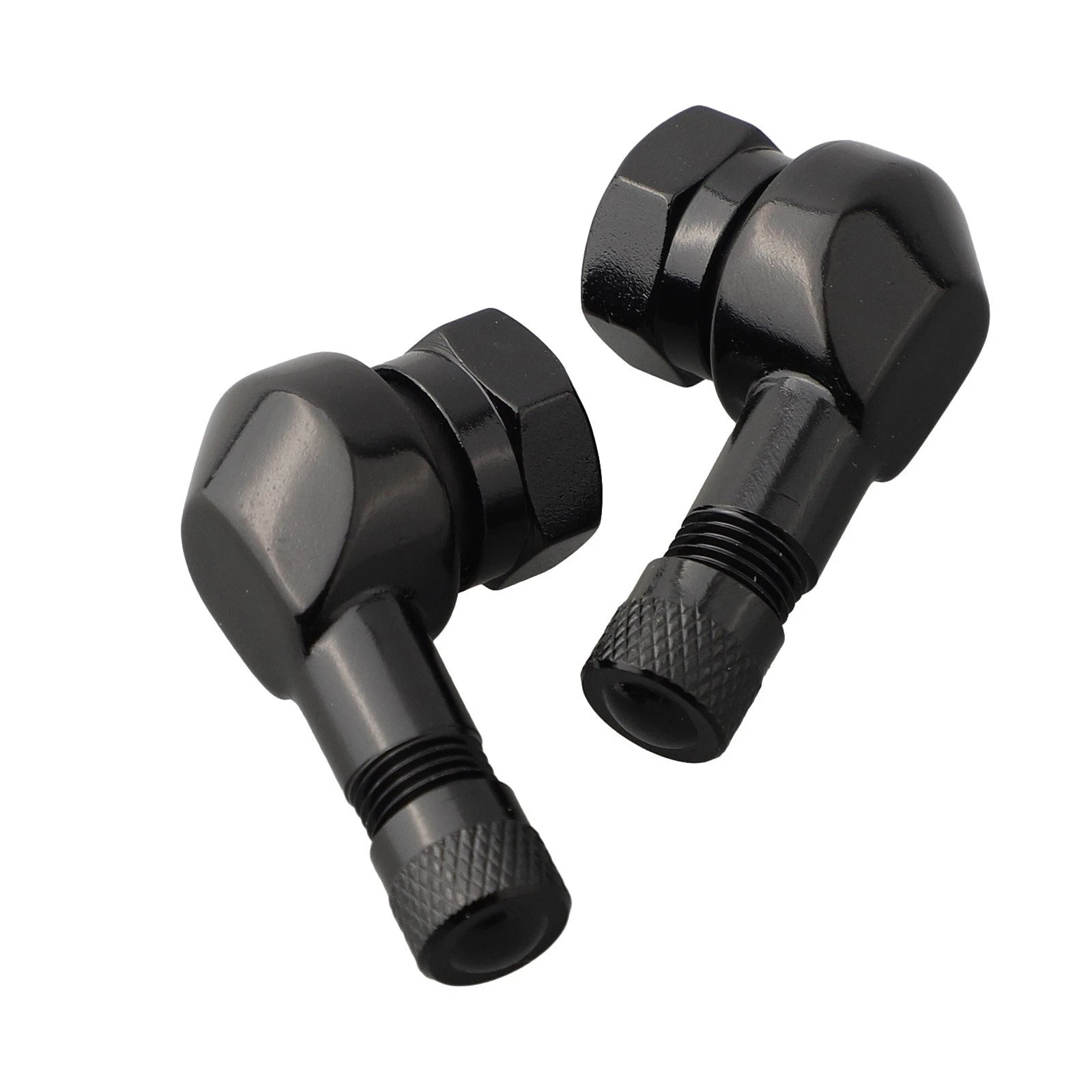 2X 90 Degree Angle Motorcycle Wheel Tire Stem Valve for
