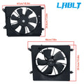 A/C Condenser and Radiator Cooling Fan for Honda Element (2007–2011)